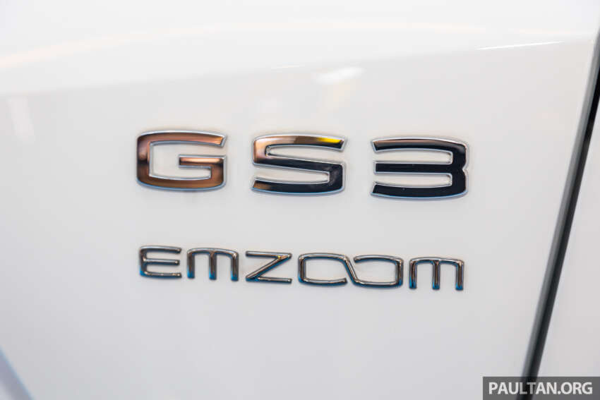 GAC GS3 Emzoom Standard variant launched, Exclusive reintroduced as CKD, RM104k and RM117k 1832683