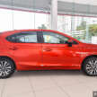 GALERI: Honda City Hatchback facelift 2024 dalam warna Phoenix Orange Pearl, tanpa tambahan kos