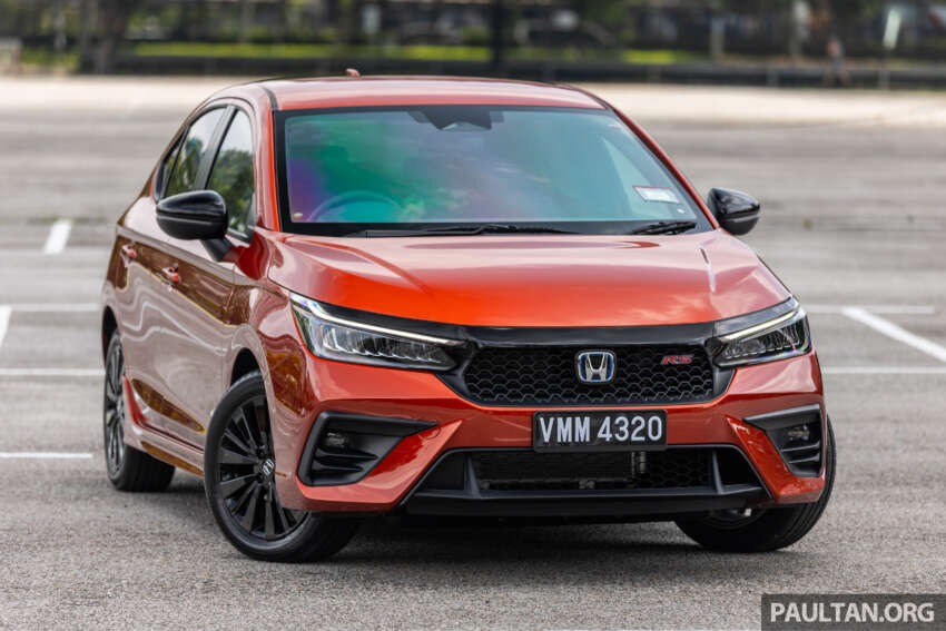 Honda City Hatchback in Phoenix Orange Pearl – new colour joins red, silver, grey, pearl white; no extra cost 1838952