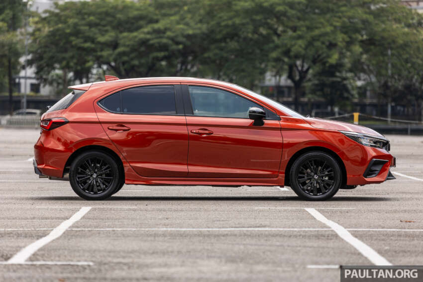 Honda City Hatchback in Phoenix Orange Pearl – new colour joins red, silver, grey, pearl white; no extra cost 1838961