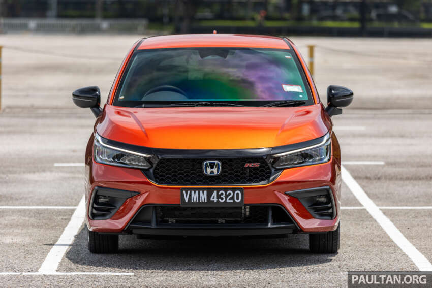 Honda City Hatchback in Phoenix Orange Pearl – new colour joins red, silver, grey, pearl white; no extra cost 1838962