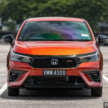 Honda City Hatchback in Phoenix Orange Pearl – new colour joins red, silver, grey, pearl white; no extra cost