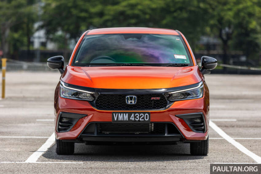 Honda City Hatchback in Phoenix Orange Pearl – new colour joins red, silver, grey, pearl white; no extra cost 1838963