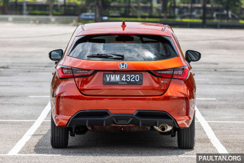 Honda City Hatchback in Phoenix Orange Pearl – new colour joins red, silver, grey, pearl white; no extra cost 1838964