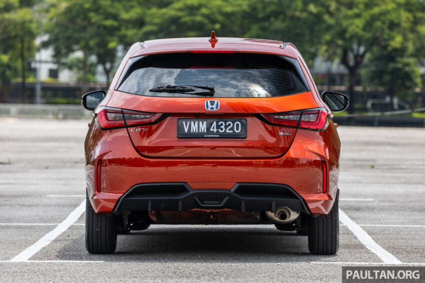 Honda City Hatchback in Phoenix Orange Pearl – new colour joins red, silver, grey, pearl white; no extra cost 1838965