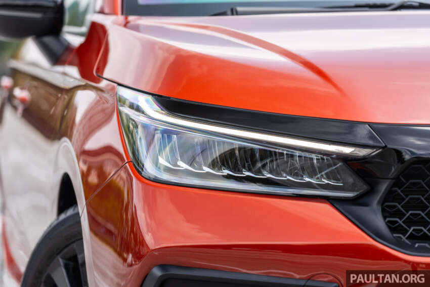 Honda City Hatchback in Phoenix Orange Pearl – new colour joins red, silver, grey, pearl white; no extra cost 1838967