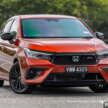 Honda City Hatchback in Phoenix Orange Pearl – new colour joins red, silver, grey, pearl white; no extra cost