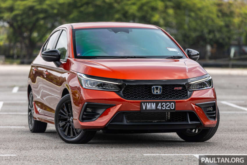 Honda City Hatchback in Phoenix Orange Pearl – new colour joins red, silver, grey, pearl white; no extra cost 1838953