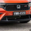 GALERI: Honda City Hatchback facelift 2024 dalam warna Phoenix Orange Pearl, tanpa tambahan kos