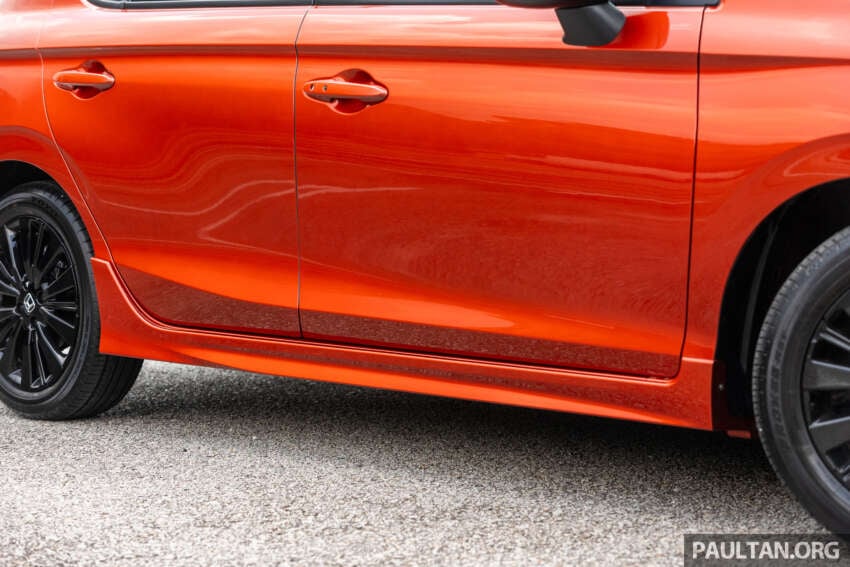 Honda City Hatchback in Phoenix Orange Pearl – new colour joins red, silver, grey, pearl white; no extra cost 1838977