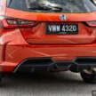 Honda City Hatchback in Phoenix Orange Pearl – new colour joins red, silver, grey, pearl white; no extra cost