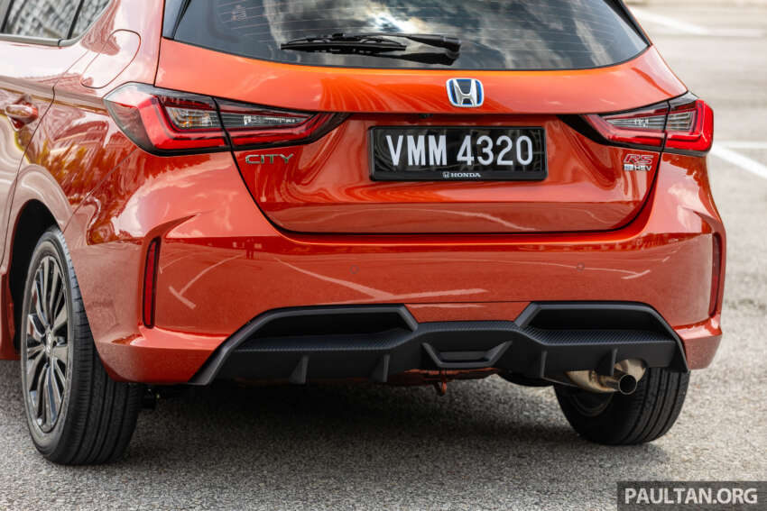 Honda City Hatchback in Phoenix Orange Pearl – new colour joins red, silver, grey, pearl white; no extra cost 1838980