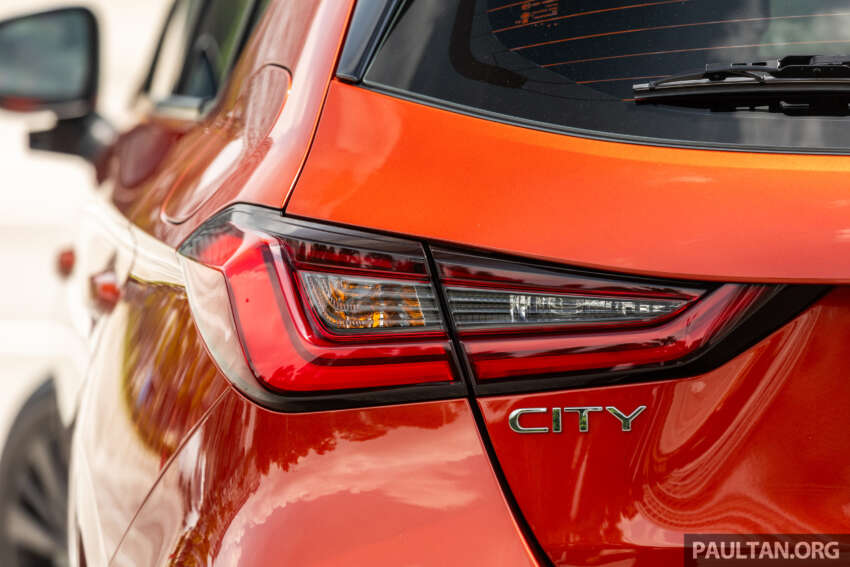 Honda City Hatchback in Phoenix Orange Pearl – new colour joins red, silver, grey, pearl white; no extra cost 1838981