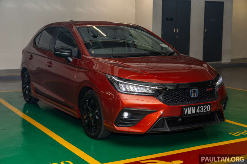 Honda City Hatchback in Phoenix Orange Pearl – new colour joins red, silver, grey, pearl white; no extra cost 1838992