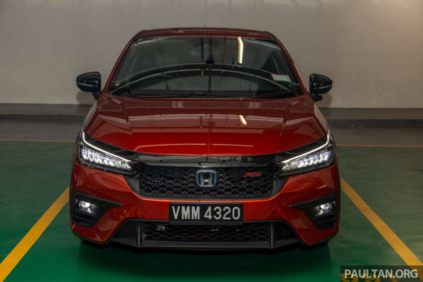 Honda City Hatchback in Phoenix Orange Pearl – new colour joins red, silver, grey, pearl white; no extra cost 1838994