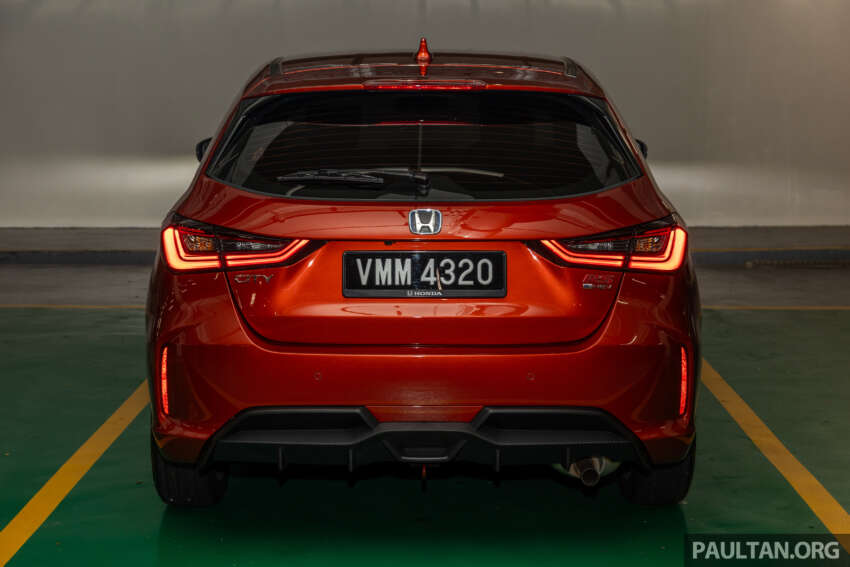 Honda City Hatchback in Phoenix Orange Pearl – new colour joins red, silver, grey, pearl white; no extra cost 1838995