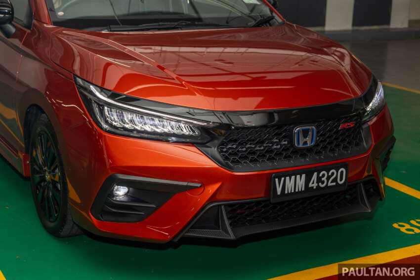 Honda City Hatchback in Phoenix Orange Pearl – new colour joins red, silver, grey, pearl white; no extra cost 1838996