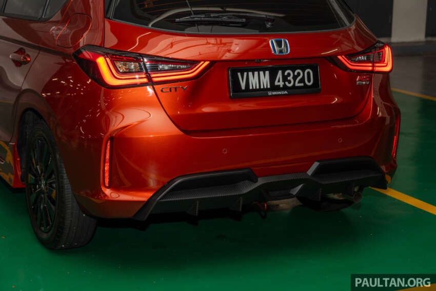 Honda City Hatchback in Phoenix Orange Pearl – new colour joins red, silver, grey, pearl white; no extra cost 1838998