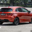 GALERI: Honda City Hatchback facelift 2024 dalam warna Phoenix Orange Pearl, tanpa tambahan kos