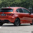 GALERI: Honda City Hatchback facelift 2024 dalam warna Phoenix Orange Pearl, tanpa tambahan kos