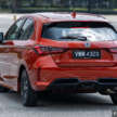 GALERI: Honda City Hatchback facelift 2024 dalam warna Phoenix Orange Pearl, tanpa tambahan kos