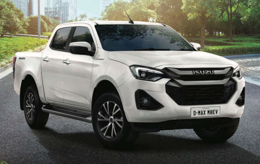 Isuzu D-Max mild-hybrid pick-up truck in Thailand – RM148k for double-cab; 150 PS/350 Nm 1.9L, RWD 1833299
