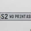 EV owner gets <em>saman</em> for small font JPJePlate, but it’s legal – two font sizes are in use for the dedicated plate