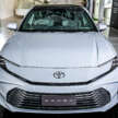 2024 Toyota Camry launched in Thailand, fr RM186k – 9th-gen XV80 gets 227 PS 2.5L hybrid, three variants