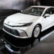 2024 Toyota Camry launched in Thailand, fr RM186k – 9th-gen XV80 gets 227 PS 2.5L hybrid, three variants