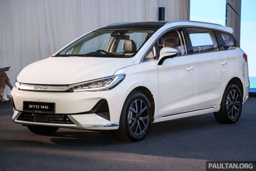 2024 BYD M6 EV MPV launched in Malaysia – up to 204 PS, seven-seater, two variants, RM109,800-RM123,800 1833648