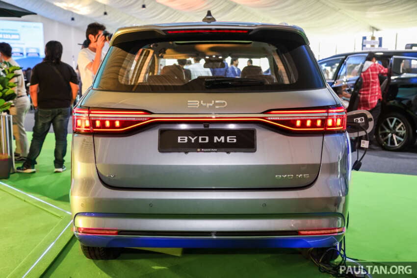 2024 BYD M6 EV MPV launched in Malaysia – up to 204 PS, seven-seater, two variants, RM109,800-RM123,800 1833903