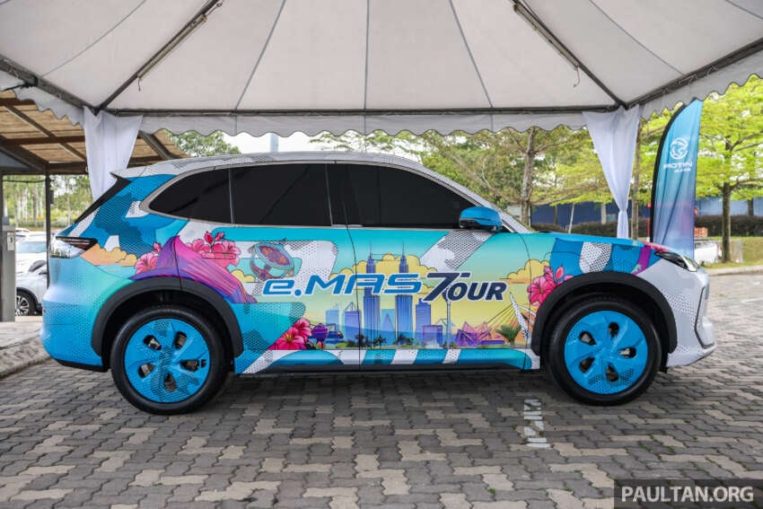 Proton eMas 7 open for booking, from RM120k est – EV’s interior shown for first time at ACE, come see it! 1840441