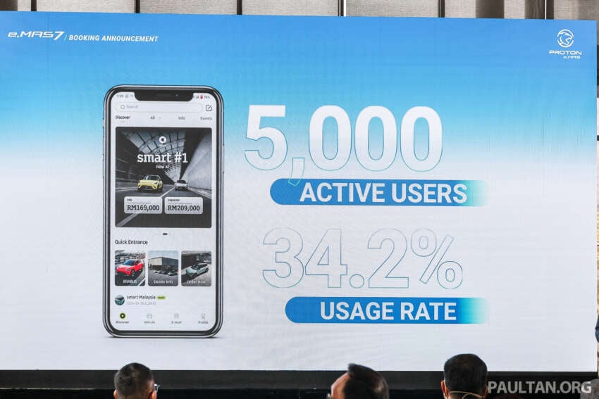 Proton eMas 7 open for booking, from RM120k est – EV’s interior shown for first time at ACE, come see it! 1840513