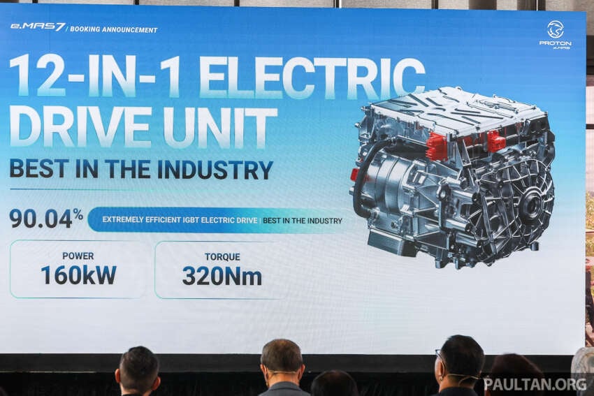 Proton eMas 7 open for booking, from RM120k est – EV’s interior shown for first time at ACE, come see it! 1840495