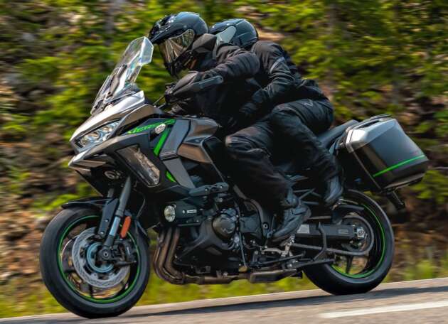 2025 Kawasaki Versys 1100 adventure-tourer debuts