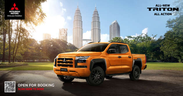 2025 Mitsubishi Triton open for booking – new Single Cab, Athlete; RM102k-170k