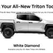 2025 Mitsubishi Triton open for booking – new Single Cab, Athlete; RM102k-170k
