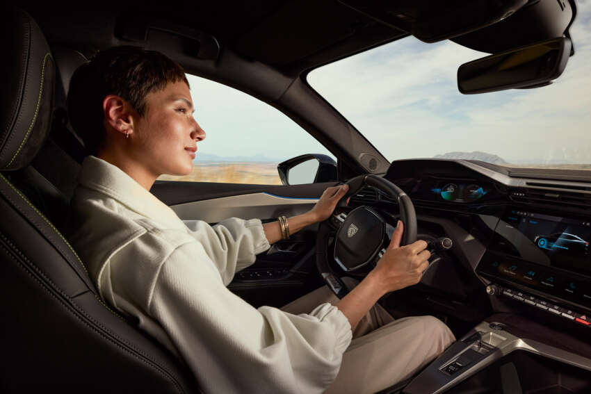 2025 Peugeot e-408 debuts – EV with 213 PS and up to 453 km WLTP range; Tesla Model 3, Polestar 2 rival 1827124