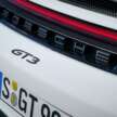 2025 Porsche 911 GT3 facelift debuts – 8% shorter gear ratios, chassis upgrades, Touring gets rear seats