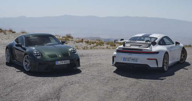 2025 Porsche 911 GT3 facelift debuts – 8% shorter gear ratios, chassis upgrades, Touring gets rear seats