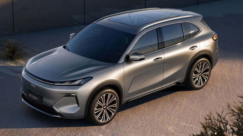 Geely Galaxy Starship 7 shown – Proton eMas 7 PHEV gets next-gen Thor powertrain, up to 150 km EV range 1837622