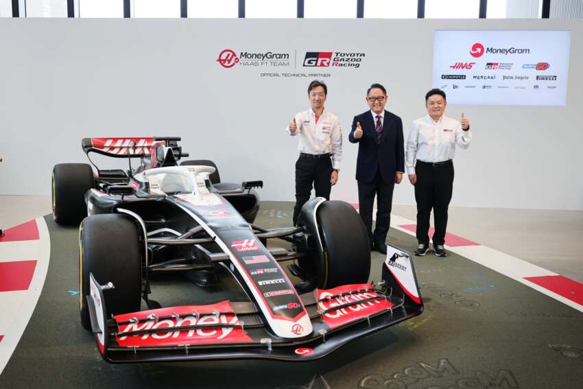 Toyota rejoins Formula 1 as Haas technical partner 1832209