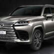 Lexus LX updated – new LX 700h hybrid revealed with 3.5L twin-turbo V6, 10AT; improved rigidity, tech