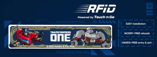 Touch ‘n Go releases new Transformers One NFC cards, first branded RFID tag – RM25 to RM35