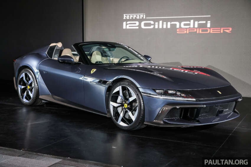 Ferrari 12Cilindri launched in Malaysia – coupe from RM4.7 mil, Spider RM5.1 mil; 6.5L NA V12 with 830 PS 1855852