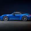 Porsche 911 Carrera T – 992-generation facelift variant available in coupé, cabriolet forms; six-speed manual