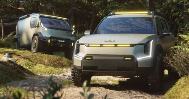 Kia V9 Advntr and PV5 Wkndr presented at SEMA Show – off-road-themed concepts built for adventure