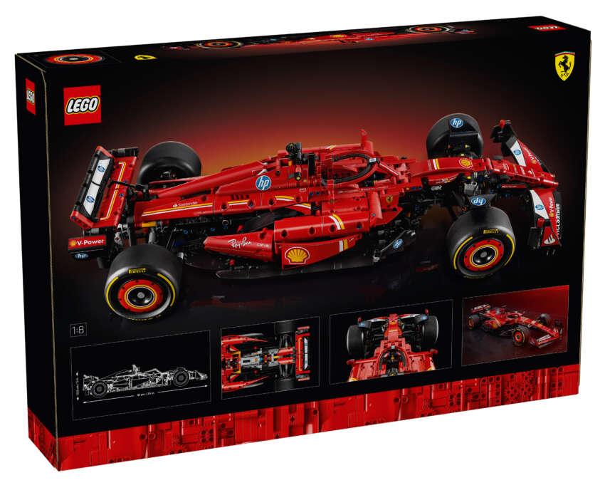 Lego Technic Ferrari SF-24 F1 Car revealed along with Icons, Duplo, City, Speed Champions, Collectibles sets 1854234