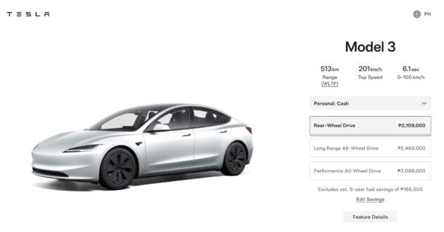 Tesla Model 3, Model Y launched in Philippines – lowest prices in ASEAN, from RM159k