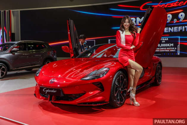 MG Cyberster launched in Malaysia – AWD EV roadster, 544 PS, 725 Nm, 444 km range, RM320k